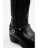 Shyanne® Women's Rhinestone Heart Boot Bracelet, Black, hi-res