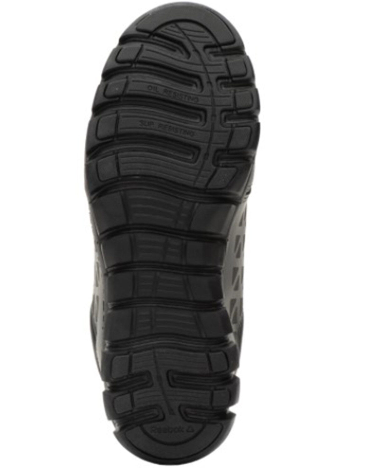 Image #2 - Reebok Men's Sublite Work Shoes - Composite Toe, Black/brown, hi-res