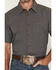 Image #3 - Cody James Men's Buster Plaid Print Short Sleeve Button-Down Stretch Western Shirt, Blue, hi-res