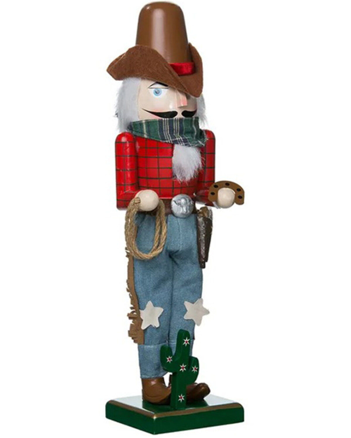 Image #2 - Kurt Adler 15" Cowboy Nutcracker , Multi, hi-res