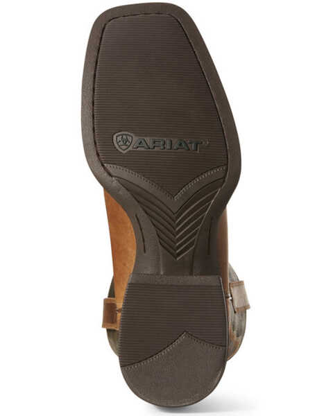 Image #3 - Ariat Men's Sport Riggin Western Performance Boots - Broad Square Toe, Brown, hi-res