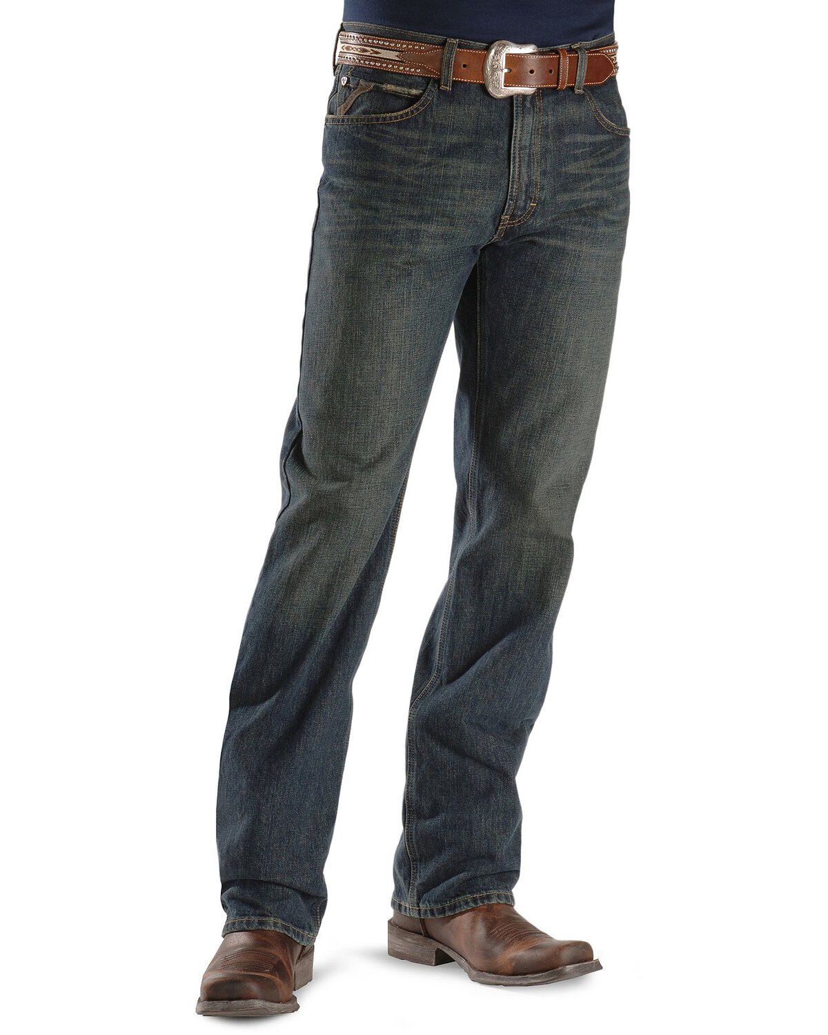 Image #2 - Ariat Men's M2 Swagger Relaxed Fit Jeans, , hi-res