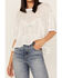 Free People Women's Fall In Love Tee, Ivory, hi-res