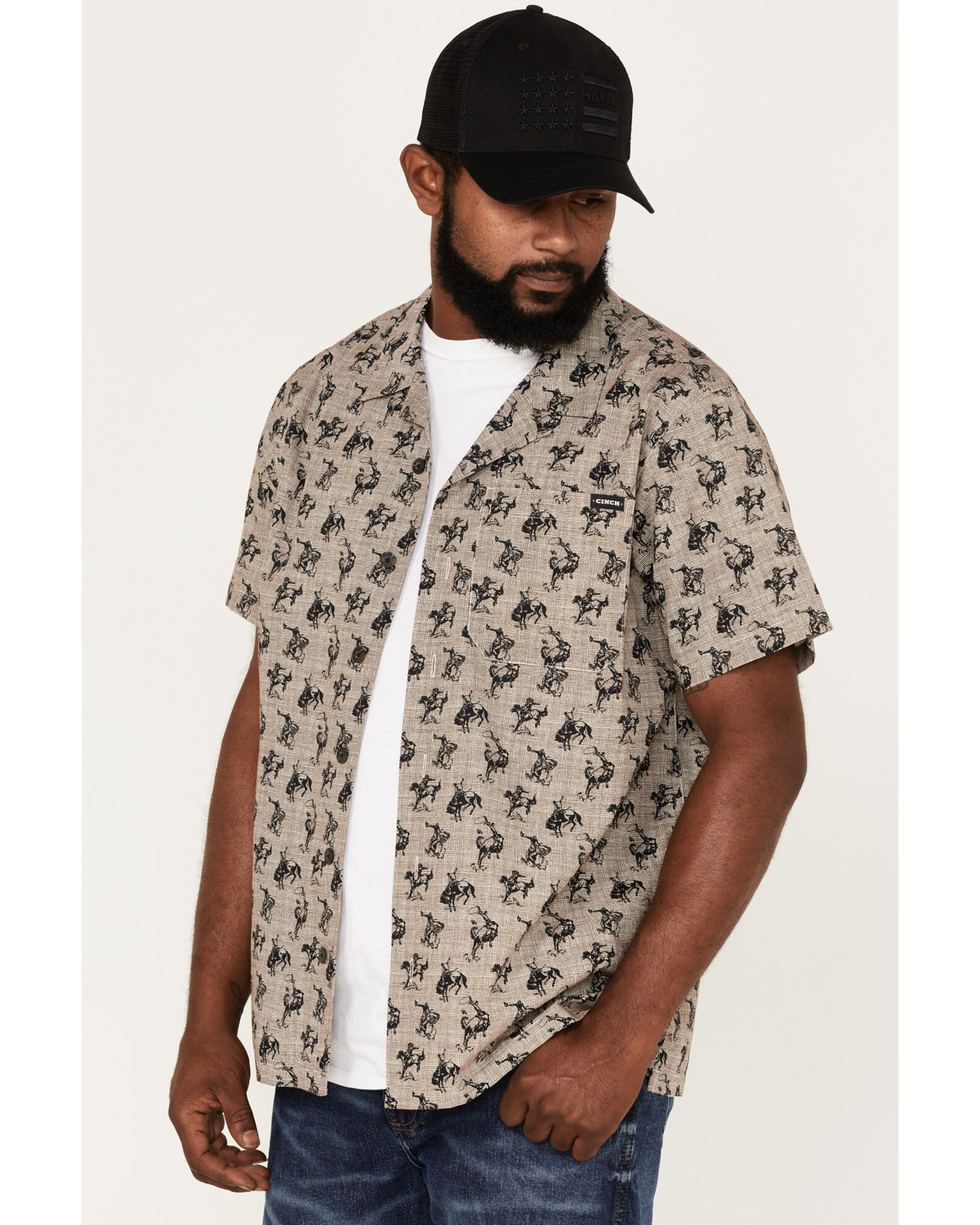 Cinch men's short best sale sleeve shirts