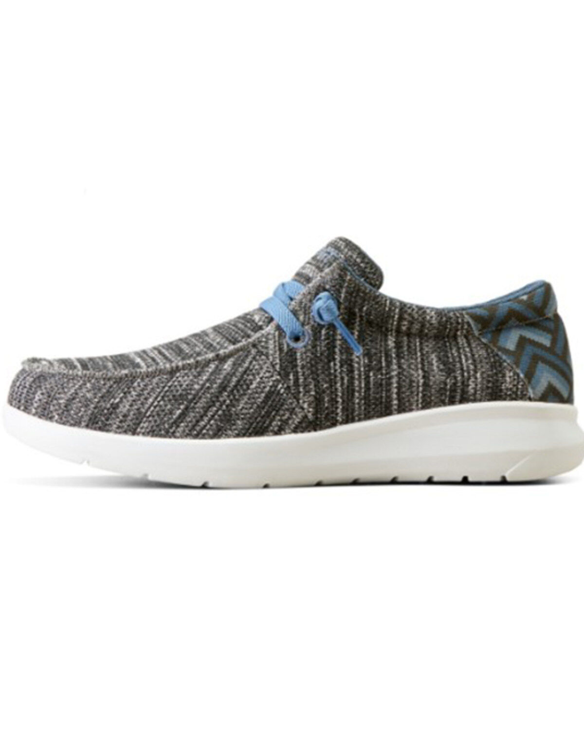 Image #2 - Ariat Men's Hilo Casual Shoes - Moc Toe, Grey, hi-res