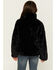 Image #4 - Urban Republic Girls' Faux Fur Moto Jacket, Black, hi-res