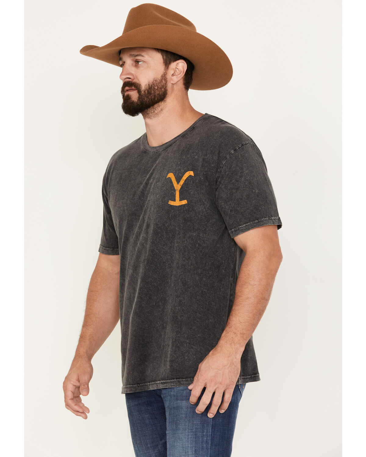 Image #2 - Changes Men's Loyal To The Brand Graphic Short Sleeve T-Shirt, Black, hi-res