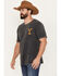 Image #2 - Changes Men's Loyal To The Brand Graphic Short Sleeve T-Shirt, Black, hi-res