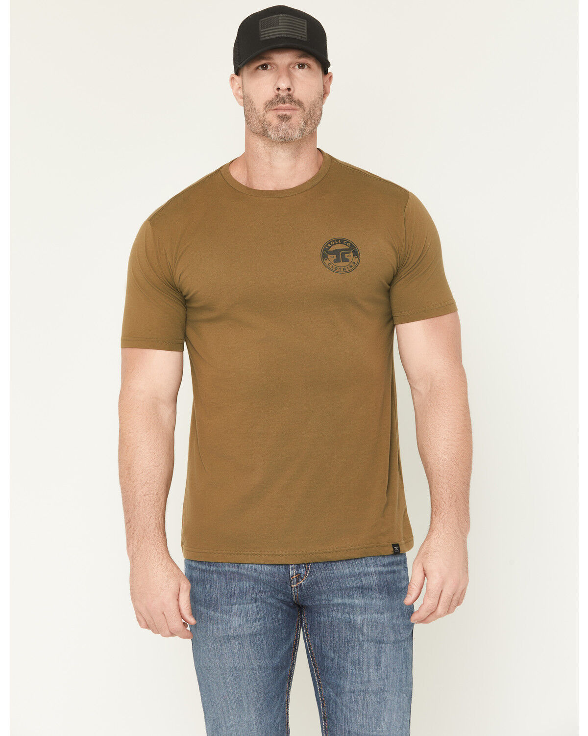 Image #2 - Troll Co Men's SLIC Short Sleeve Graphic T-Shirt, Green, hi-res