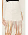 Idyllwind Women's Crochet Lightning Fringe Skirt , Cream, hi-res
