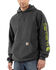 Carhartt Men's Hooded Logo-Sleeve Sweatshirt, Medium Grey, hi-res