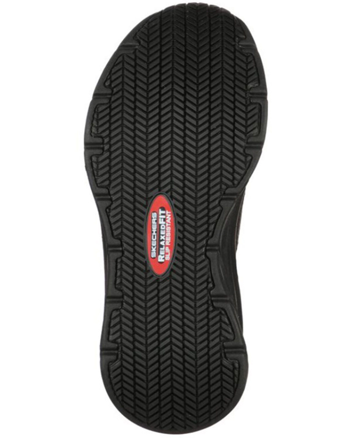 Image #5 - Skechers Women's D'Lux Walker - Round Toe, Black, hi-res