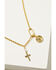 Image #2 - Shyanne Women's Delicate Charm Necklace, Gold, hi-res