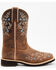 Image #2 - Shyanne Women's Hollie Western Performance Boots - Broad Square Toe, Brown, hi-res