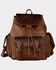 Image #1 - Wrangler Women's Vintage Floral Tooled Backpack, Brown, hi-res