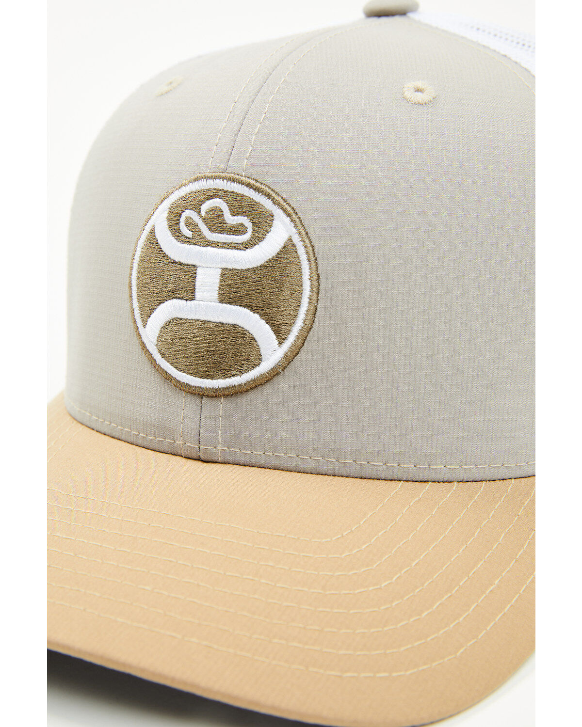 Image #2 - Hooey Men's Primo Trucker Cap, Cream, hi-res