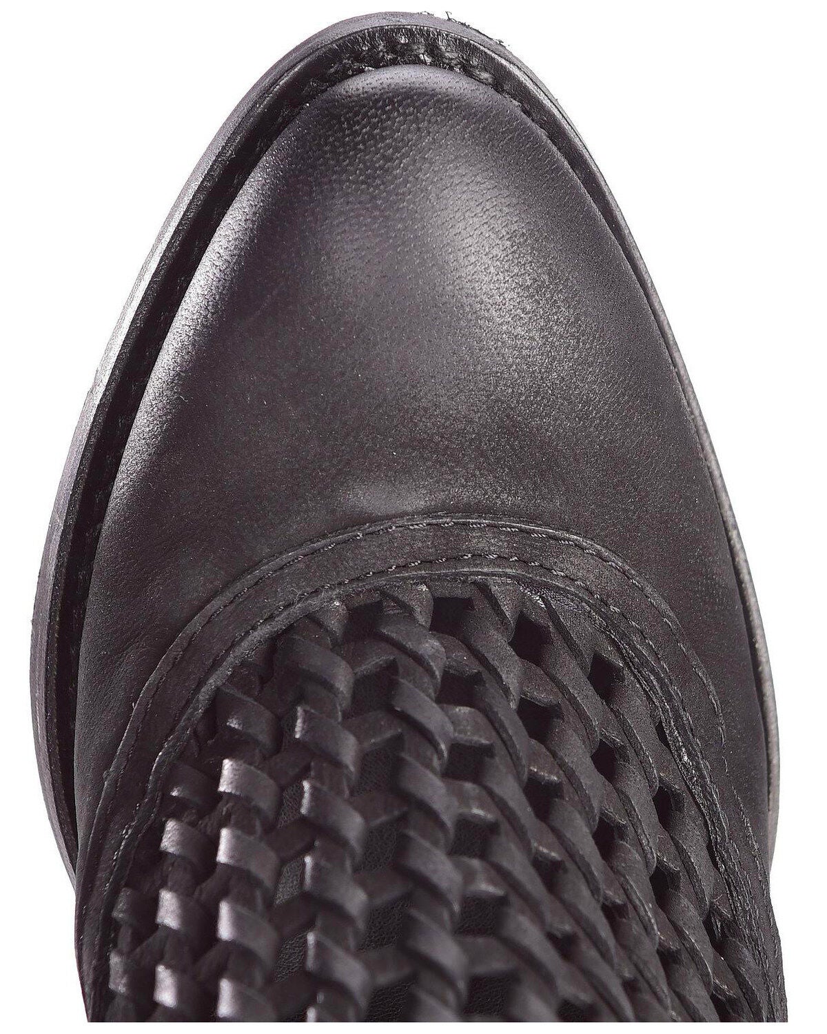 very volatile black booties