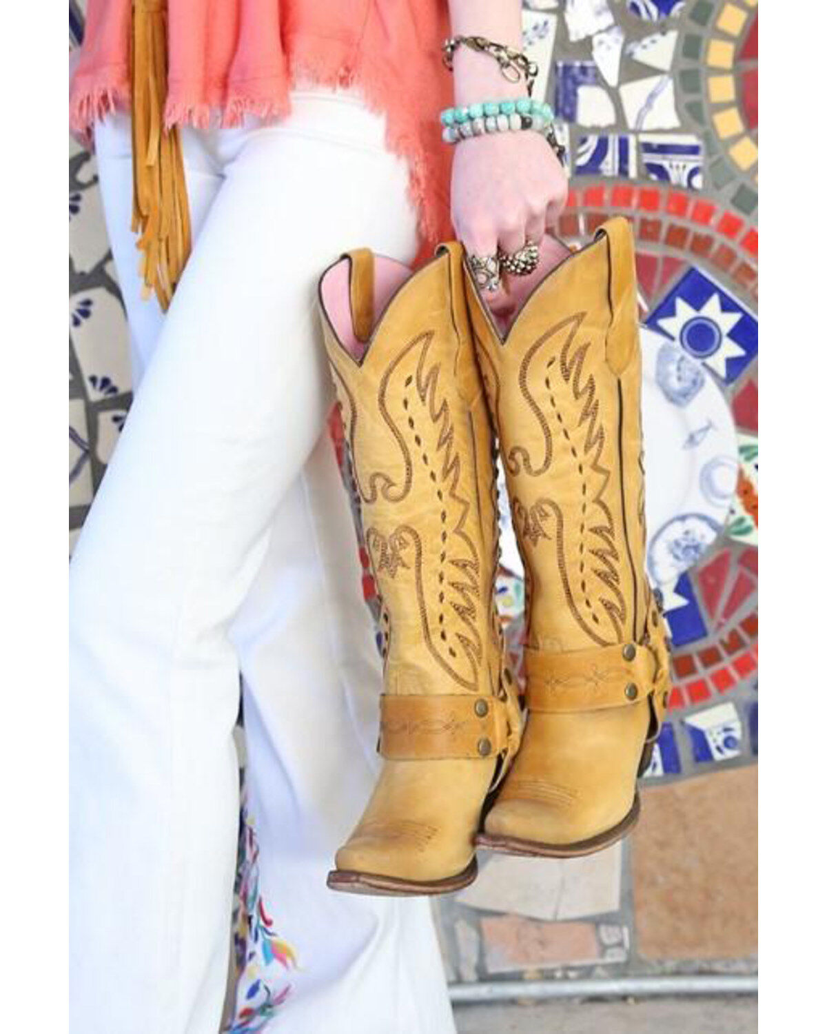 Junk Gypsy by Lane Women's Vagabond Western Boots - Snip Toe