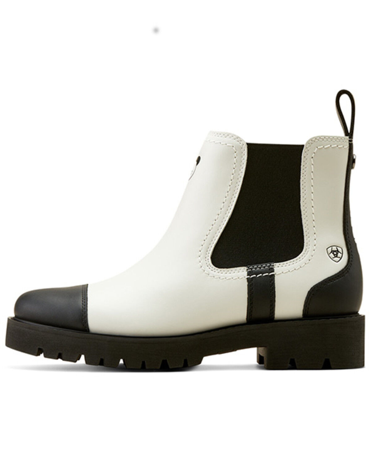 Image #2 - Ariat Women's Wexford Lug Milton Menasco Boots - Round Toe, White, hi-res