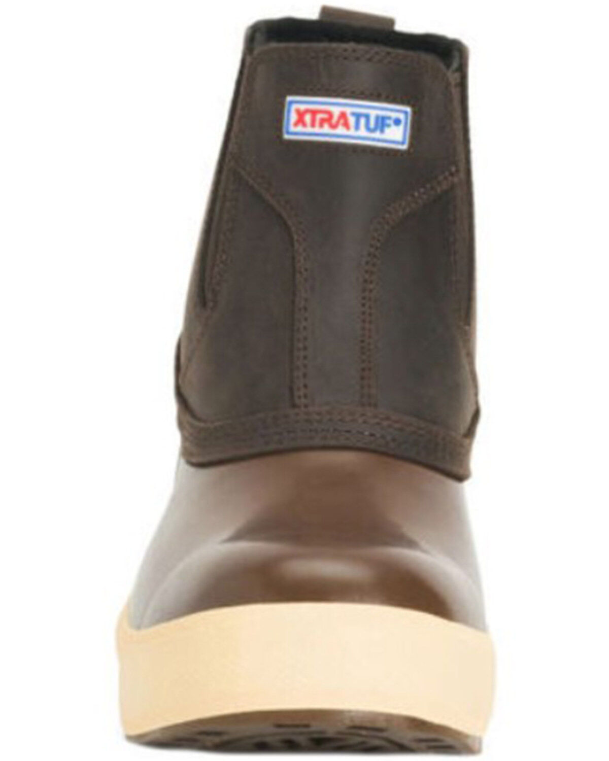 Image #4 - Xtratuf Men's 6" Legacy Chelsea Boots - Round Toe, Brown, hi-res