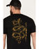 Howitzer Men's Skeleton Tread Short Sleeve Graphic T-Shirt, Black, hi-res