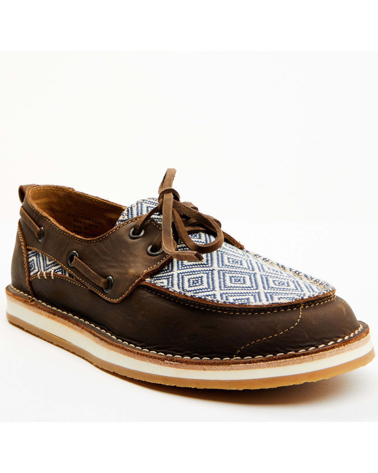Hi top boat shoes top