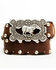 Image #1 - Tasha Polizzi Women's Gallup Studded Horse & Floral Buckle Belt, , hi-res