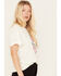 Image #2 - The NASH Collection Women's Nash Lips Graphic Tee, White, hi-res
