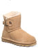 Image #1 - Bearpaw Girls' Isabelle Casual Boots, Chestnut, hi-res
