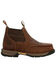 Georgia Boot Men's Athens 360 Chelsea Work Boots - Steel Toe, Brown, hi-res