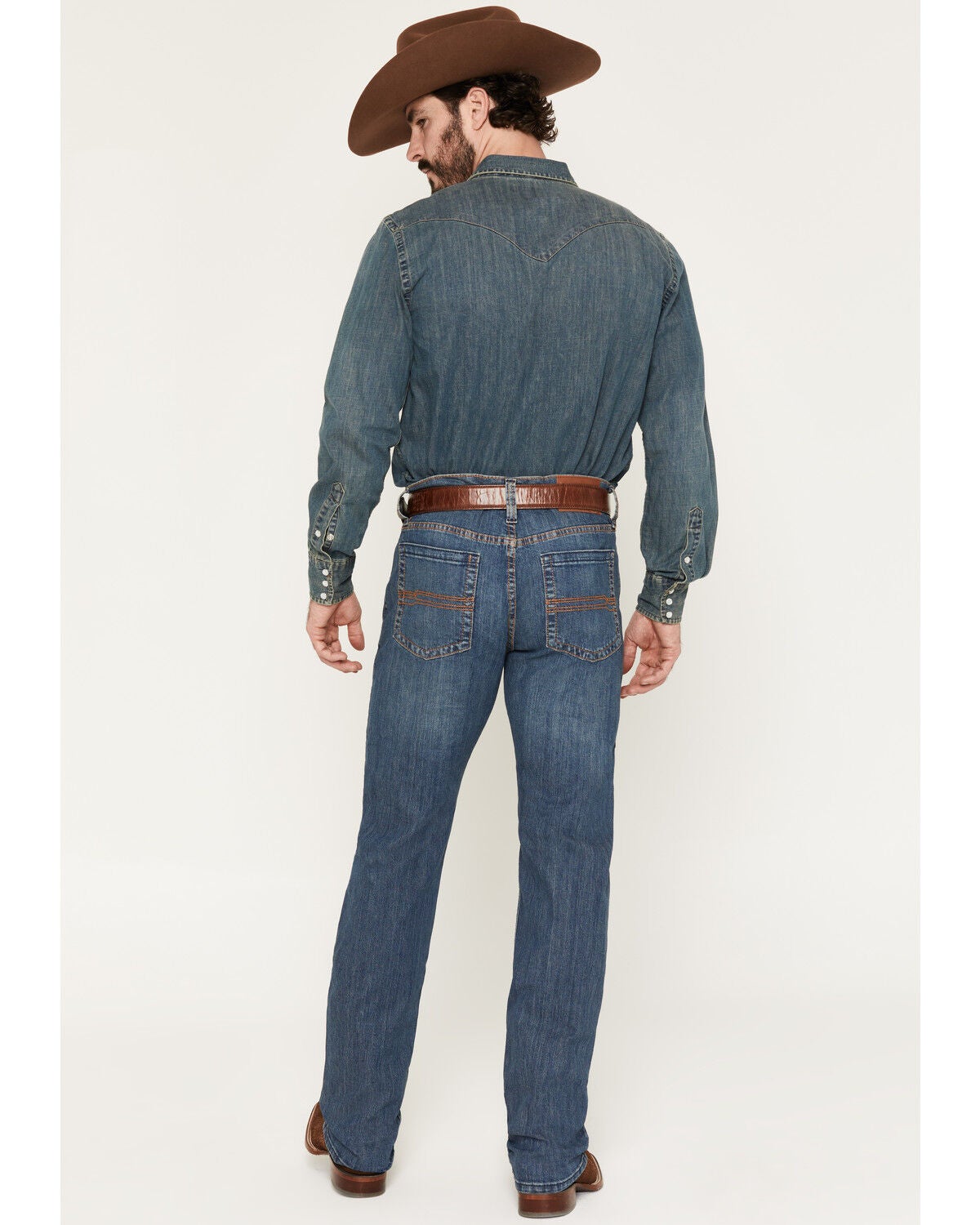 Image #3 - Cody James Men's Equalizer Wash Jackson Slim Straight Stretch Denim Jeans, Blue, hi-res