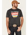 Levi's Men's Charcoal Heather Original Logo Graphic T-Shirt , Charcoal, hi-res