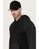 Image #2 - Cody James Men's FR Logo Sleeve Hooded Pullover, Black, hi-res