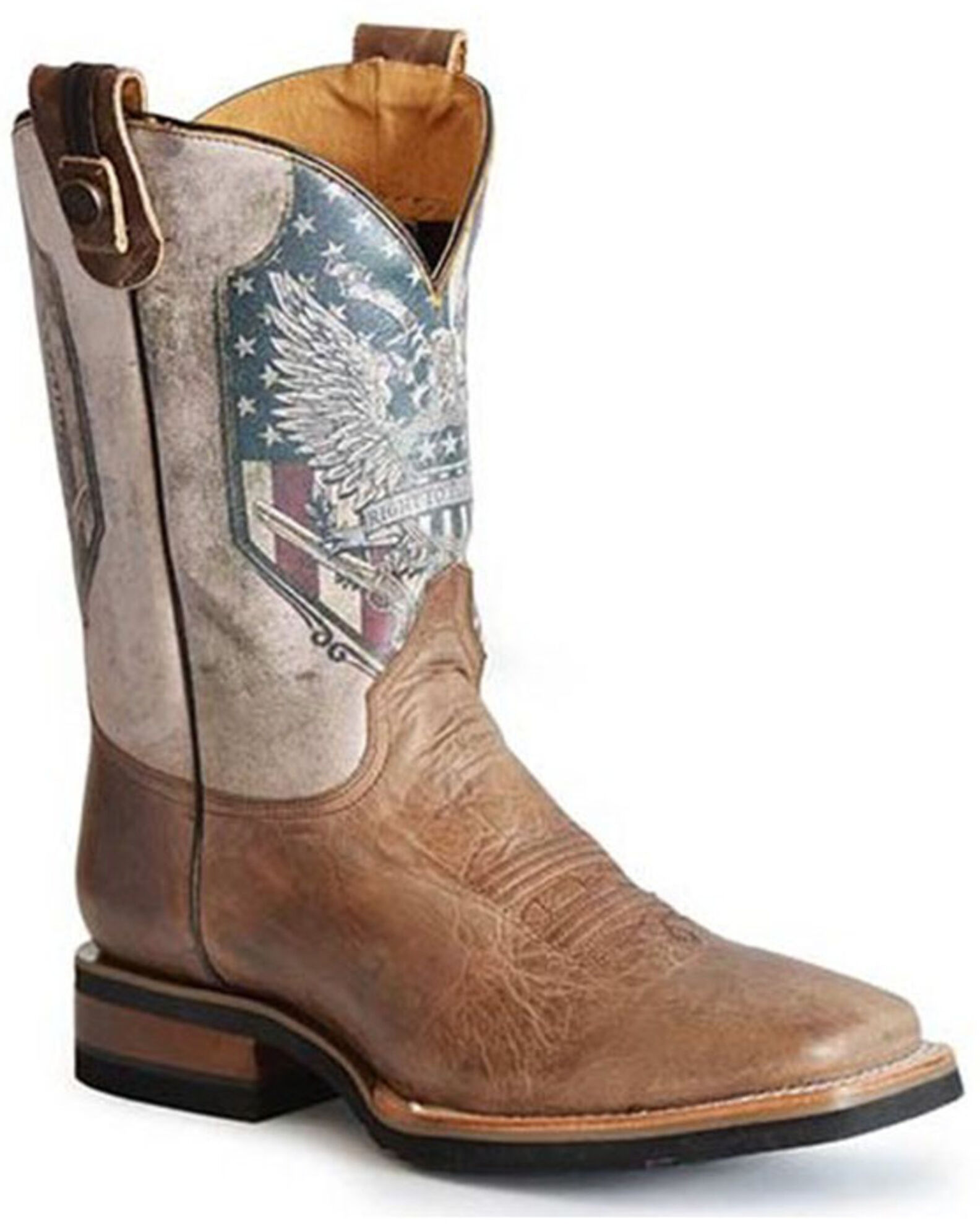 Roper Men's 2nd Amendment Western Boots - Square Toe