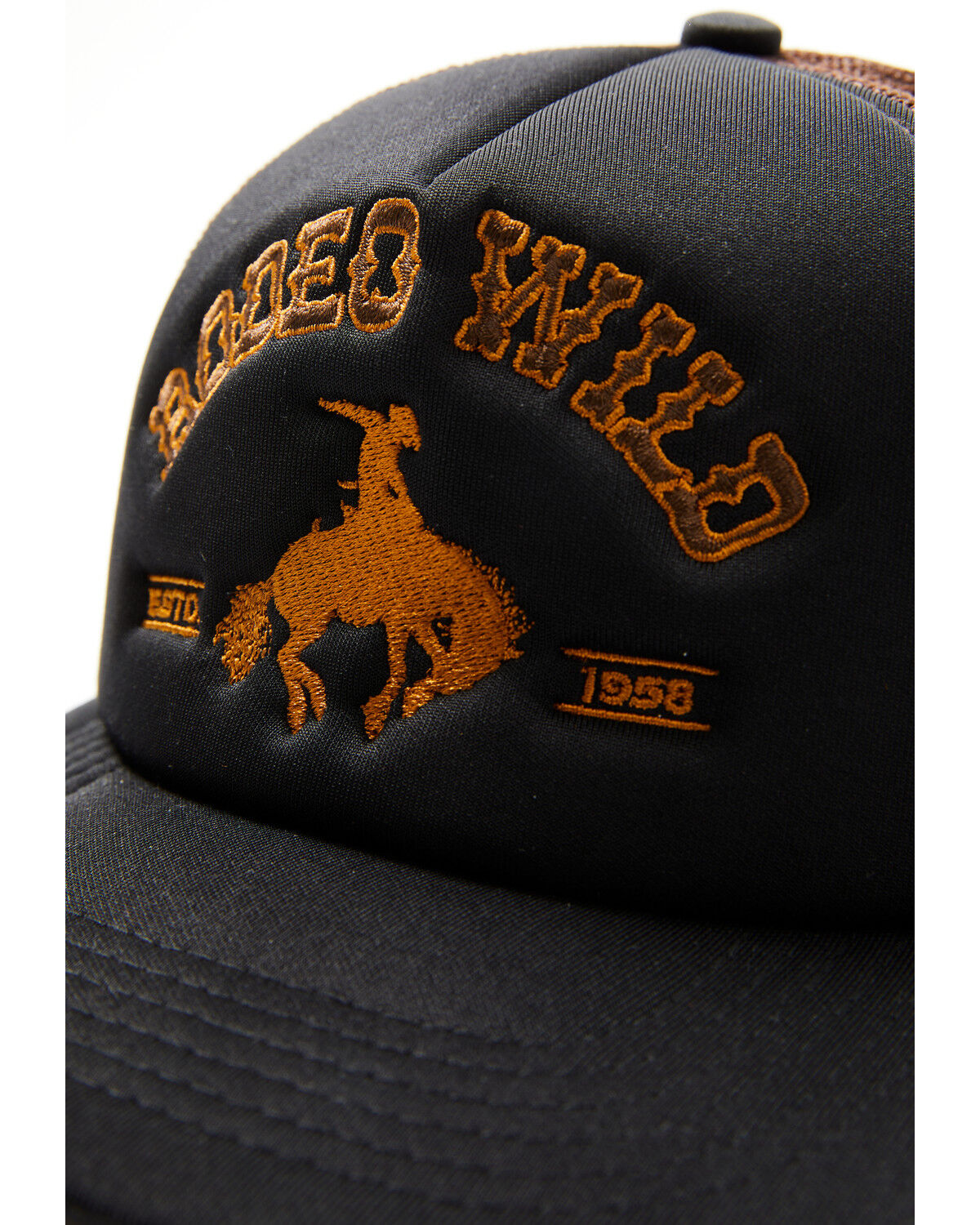 Image #2 - Cody James Boys' Rodeo Wild Foam Ball Cap, Brown, hi-res