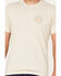 Brixton Men's Crest II Logo T-Shirt, Cream, hi-res