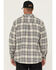 Image #4 - Thorogood Men's Plaid Print Heavyweight Brushed Flannel Long Sleeve Button-Down Shirt, Grey, hi-res