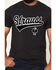 Image #3 - Strauss Men's Logo Short Sleeve Graphic T-Shirt, Black, hi-res