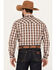 Image #4 - Wrangler Men's Plaid Print Long Sleeve Western Snap Shirt, , hi-res