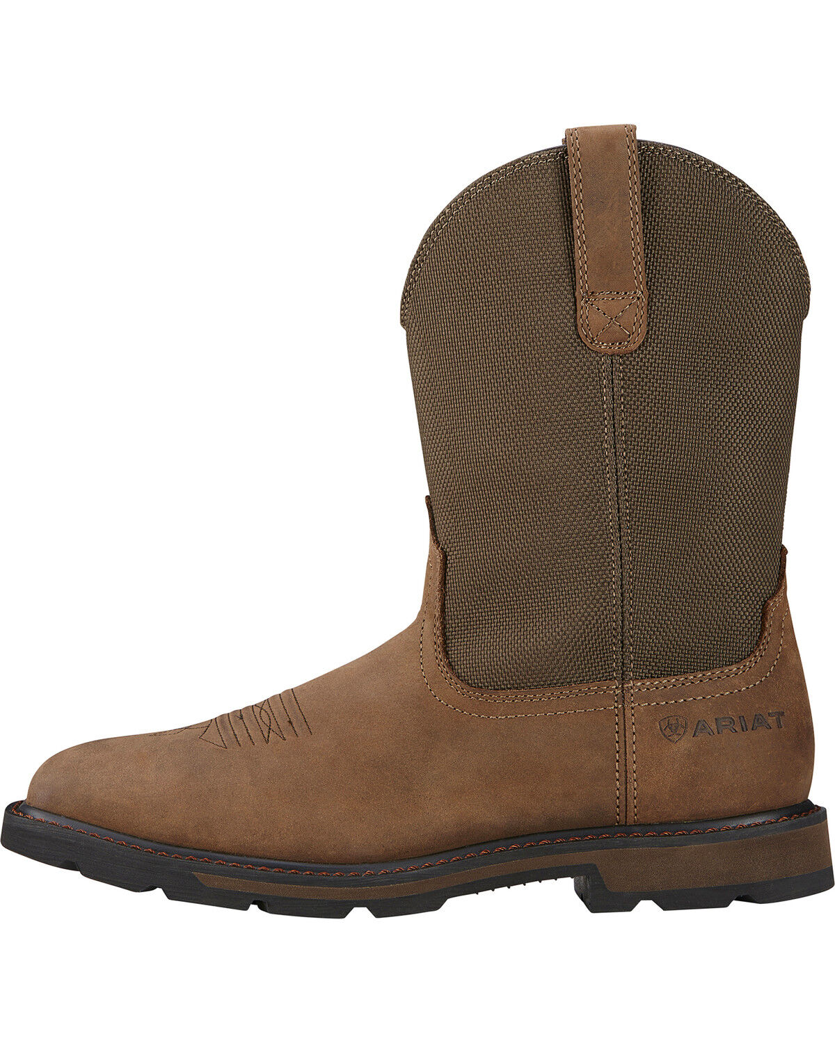 Image #2 - Ariat Men's Groundbreaker Western Work Boots - Square Toe, , hi-res