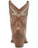 Dingo Women's Primrose Embroidered Western Booties - Snip Toe, Brown, hi-res