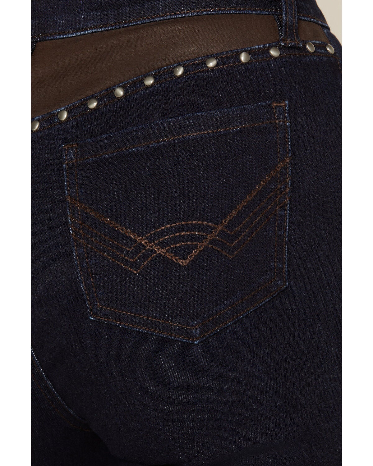 Image #4 - Idyllwind Women's Duluth Coated Yoke Dark Wash Legend High Rise Bootcut Stretch Denim Jeans, Dark Wash, hi-res