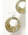 Shyanne Women's Wild Blossom Beaded Earrings, Turquoise, hi-res