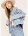 Image #3 - Wrangler Women's Throwback Fringe Jacket, , hi-res