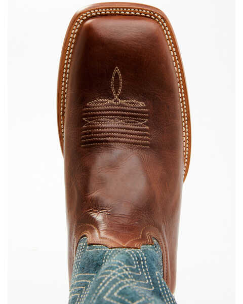 Cody James Men's Shasta Western Boots - Broad Square Toe, Blue, hi-res