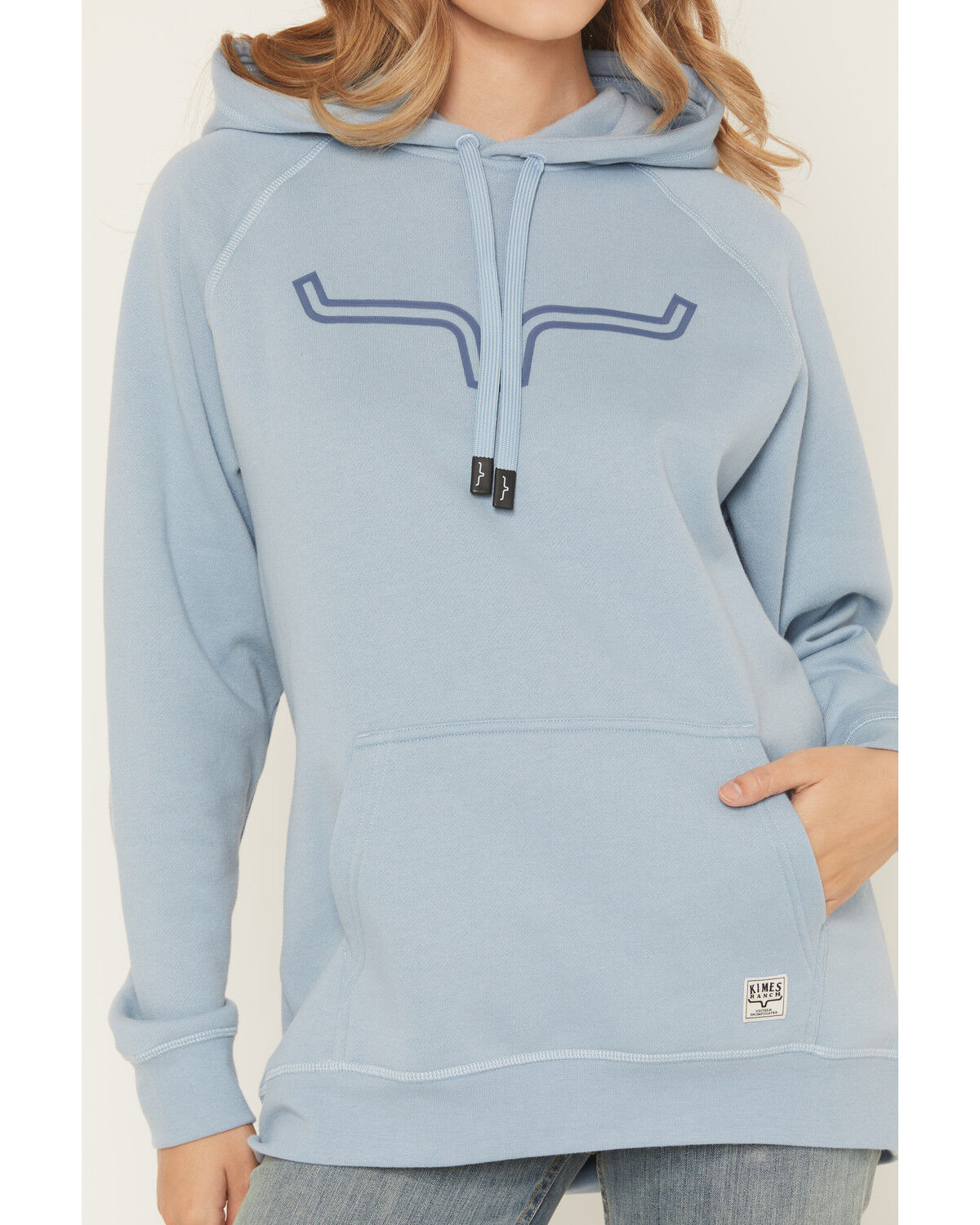 Image #3 - Kimes Ranch Women's Logo Outlier Hoodie, Blue, hi-res