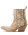 Image #3 - Ariat Women's Jade Crocodile Print Western Booties - Snip Toe, Tan, hi-res