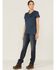 Image #2 - Ariat Women's Rebar Blue Polartec Elite All-Season Short Sleeve Work T-Shirt, Blue, hi-res