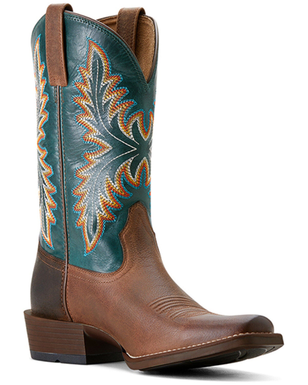 Ariat Men's Renegade Performance Western Boots - Square Toe, Brown, hi-res