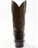 Image #5 - Cody James Black 1978® Men's Chapman Exotic Caiman Belly Western Boots - Round Toe, Chocolate, hi-res